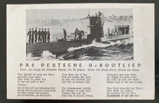 Mint Germany Picture Postcard on Board U Boat Submarine