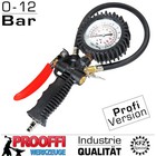 Profi Reifenfüller Druck Luft Reifendruck Prüfer Kfz Reifenfüll Pistole 0-12 Bar