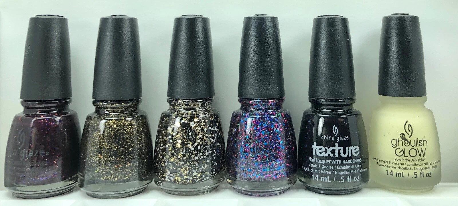 China Glaze Nail Polish Monster Ball Collection Complete 6 Lacquers
Opens in a new window or tab