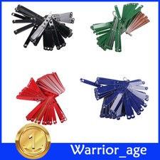 Leg Bands 100pcs Aluminum Chicken Pheasant Poultry Duck Bird Leg Rings ID Tags