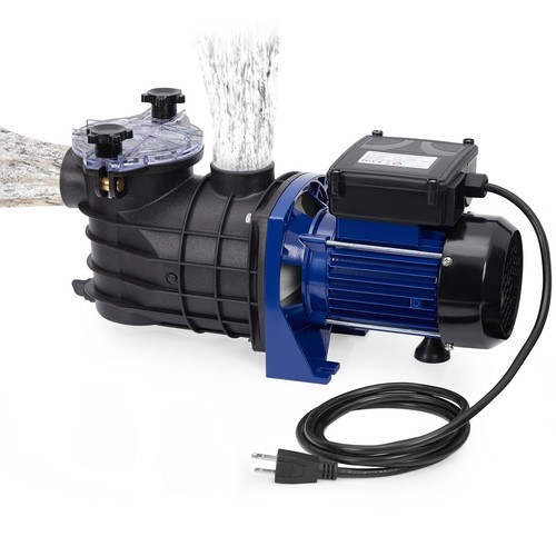 0.75HP In/Above Ground Single Speed Pool Pump, Self Primming Swimming