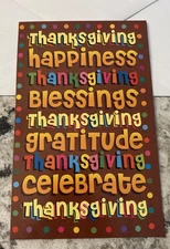 Happy Thanksgiving Blessings Gratitude 5”x7.75" Stockwell Greeting Card
