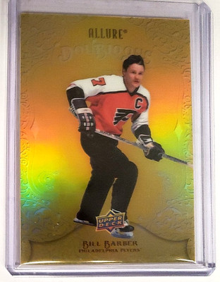 2022-23 UPPER DECK ALLURE DOUBLOONS.   THE ALUMNI.  BILL BARBER   Philadelphia.