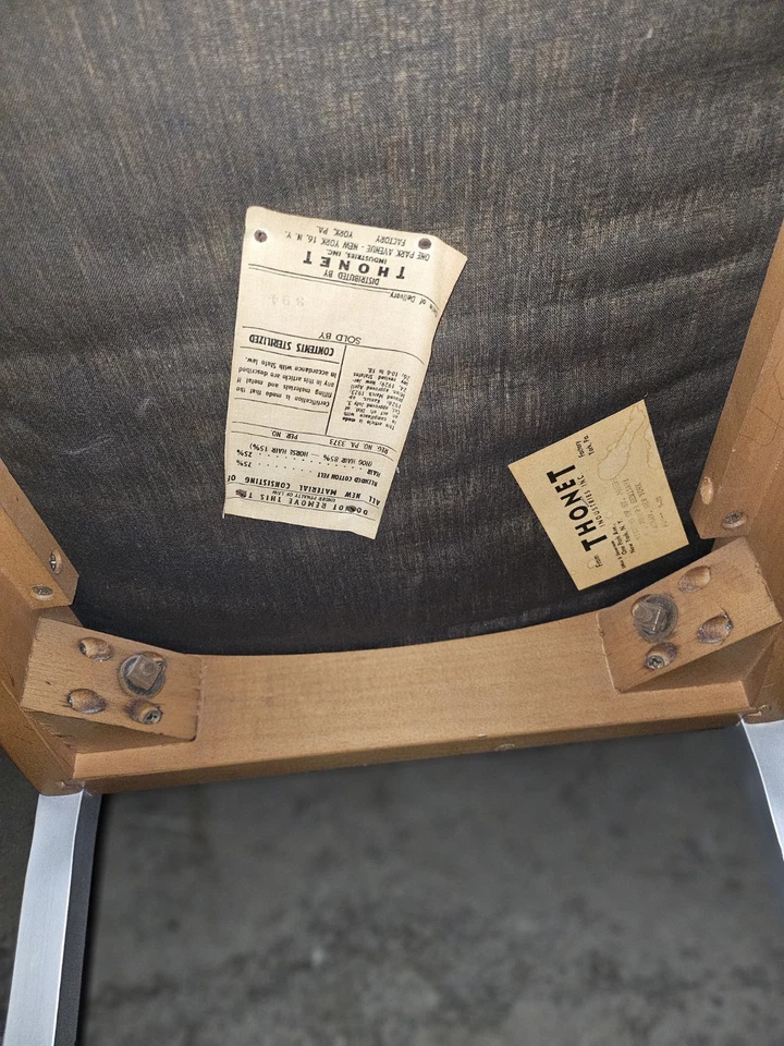 Mecedoras Thonet originales de mediados de siglo Foto 3 de 4