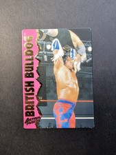 1995 Action Packed WWF 🔥 British Bulldog Davey Boy Smith #11 WWE Hall Of Famer