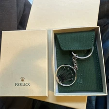 Rolex Crown Stainless Steel Keychain Titanium Keyring AD VIP Gift