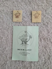 🦢 Vintage Goose Island Brewing Co. Matchbooks & Beer List