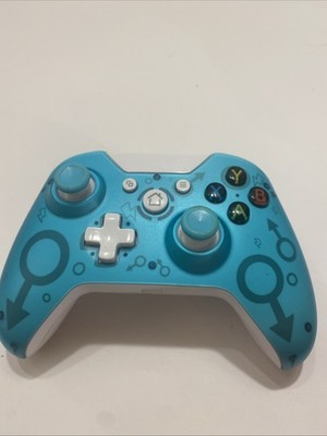 RoHS Wireless Controller (2.4G) - Xbox One PC/P3 Aqua Blue No Cord Gaming PI