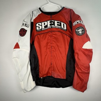 Speed And Strength Motorcycle Riding Jacket Men s XL Vented with Pads