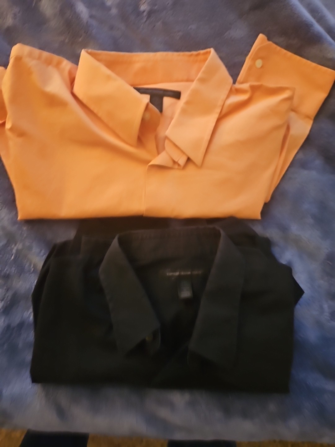 EXPRESS Studio Design Stretch Button Up SHIRTS  O… - image 1