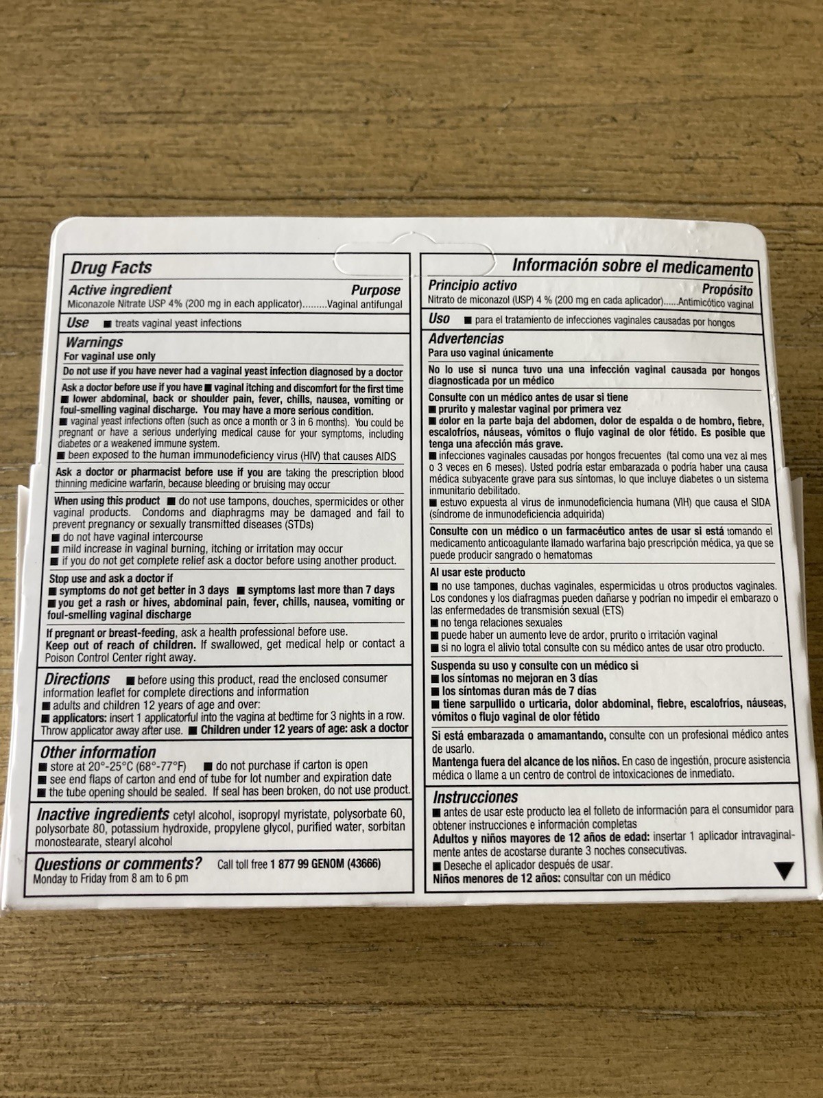 Lagicam Vaginal Yeast Infection Antifungal 3 Day Treatment Cream Exp: 03-2027