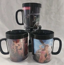 3 Snap-On 1989 Toolmate Edition Thermo Serv Mugs Made In USA