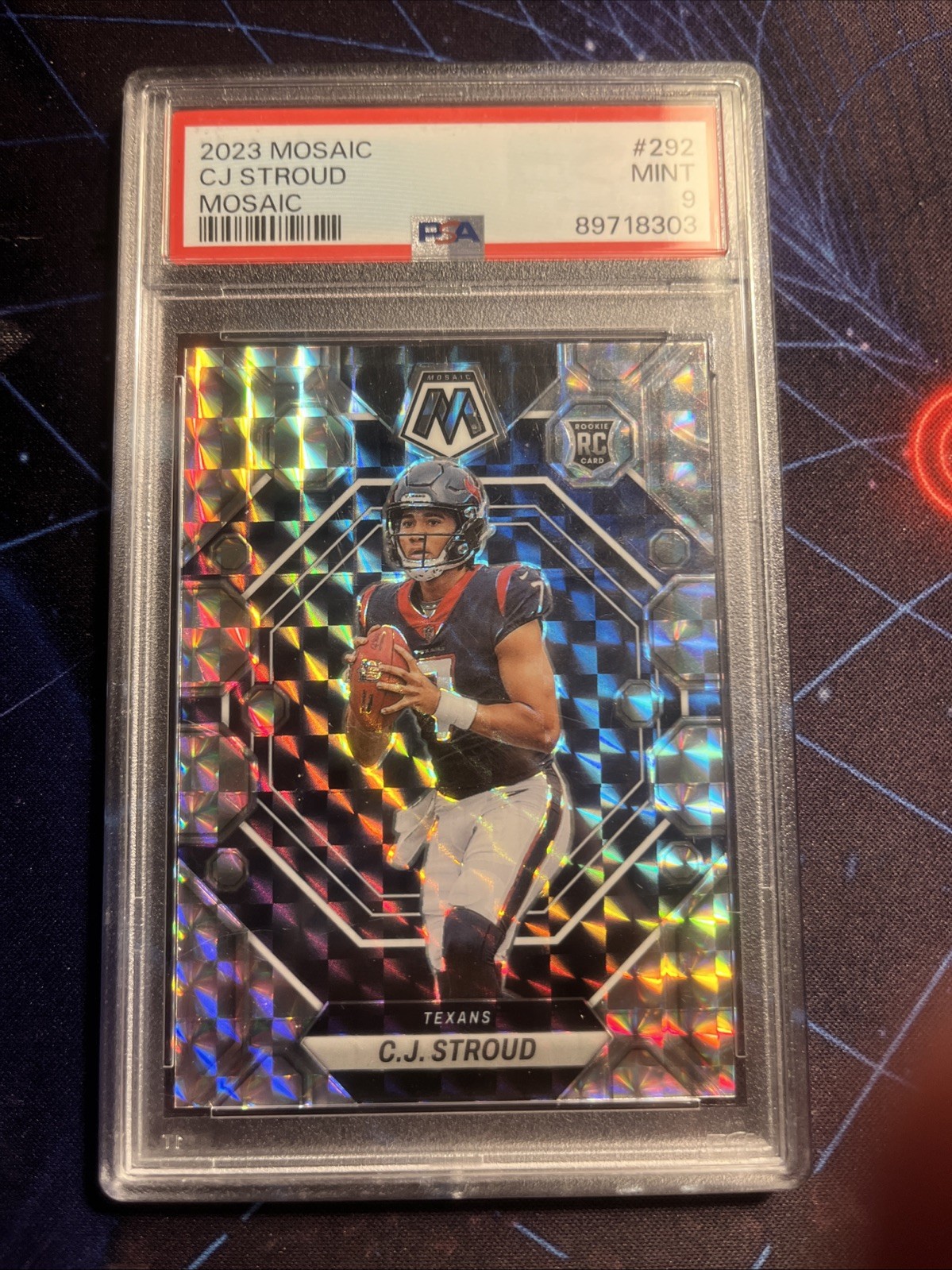 2023 Panini Mosaic - Rookies C.J. Stroud #292 Mosaic Prizm (RC)
