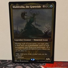 Magic:The Gathering Muldrotha the Gravetide Etched Foil Mythic Commander Legends