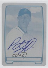 2012 Bowman Draft Chrome Picks Printing Plate Magenta 1/1 Pat Light Auto 3w8
