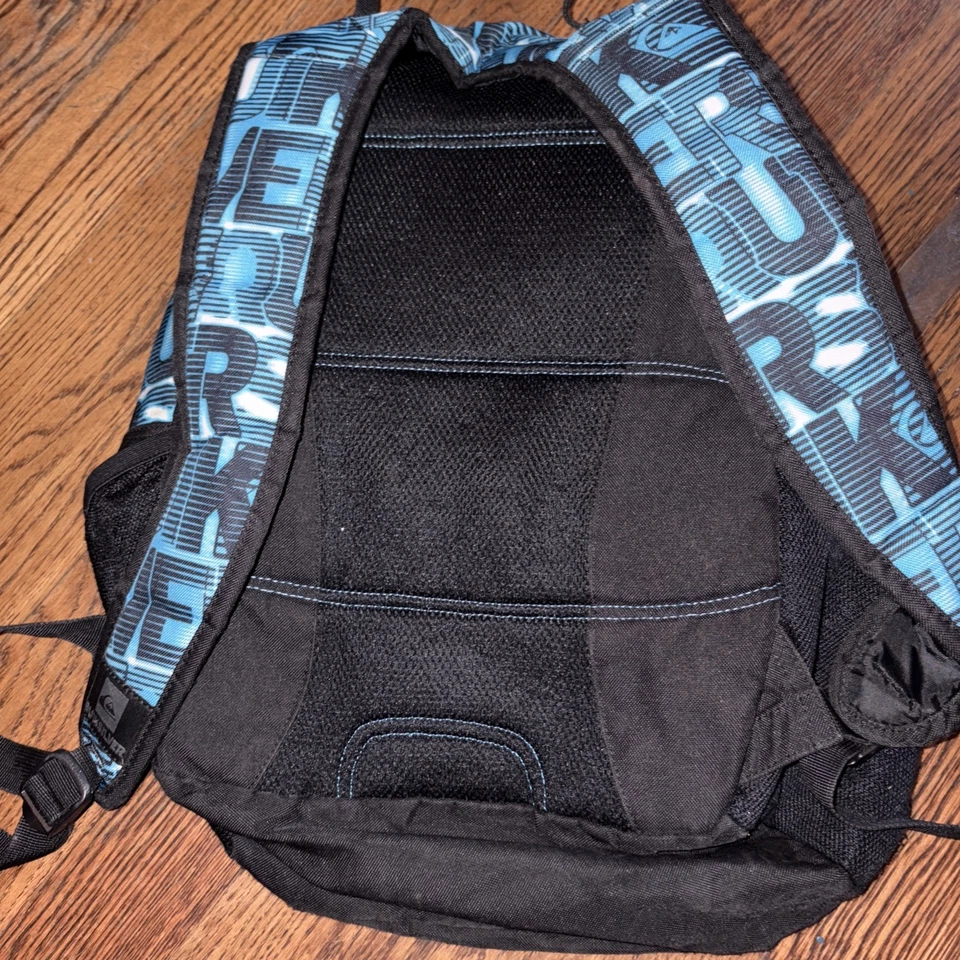 Vintage Quicksilver Backpack Y2K Vintage Waves Geometric Old School - Image 4 of 4