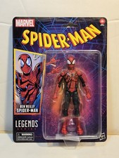 Marvel Legends Retro 6  Figure Spider-Man Wave 3 - Ben Reilly  Red & Black