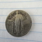 1927 25C Standing Liberty Silver Quarter