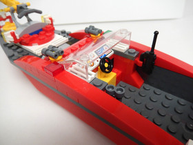 Lego 60005 Fire Boat Town City Fire 100% Complete