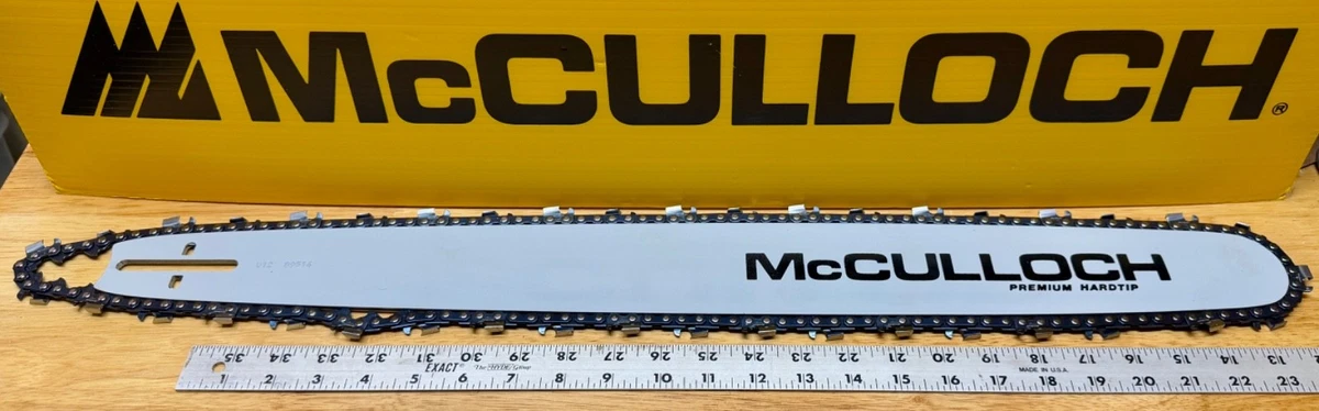 Barra OEM 24 Pollici .063 Per Motosega McCulloch - Ricambio Nuovo - BOX418 END - Foto 2