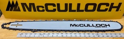 NOS OEM McCulloch Bar/Chain PN 90173 24'' 3/8 Drive, .050 Ga D176 Mount. (B BM6)
