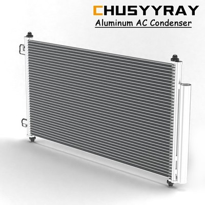 A/C Condenser Fit 2007 2008 2009 2010 2011 Honda CR-V 3599 Aluminum 2.4L 4-Door