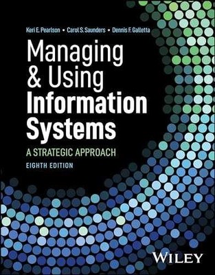 Managing and Using Information - Paperback, by Pearlson Keri E.; - Acceptable