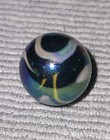 Vacor Marble Milky Way Or Rumba Iridized With White Yellow Swirls  5/8" Marbles — photo 1