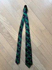 Crewcuts Striped Silk Kids' Tie with Bulldogs J. Crew, 52"