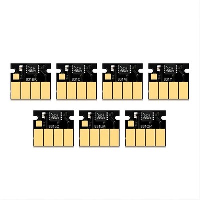 7PC 831 Ink Cartridge Chip For HP Latex 110 115 310 315 330 335 360 365