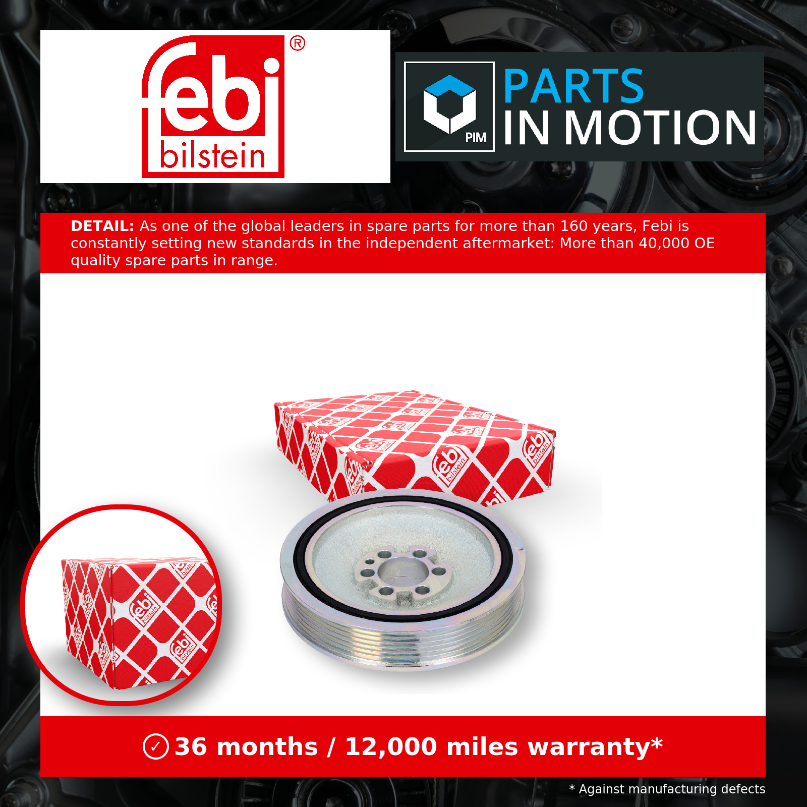 Febi TVD Pulley - 40471 - Image 5