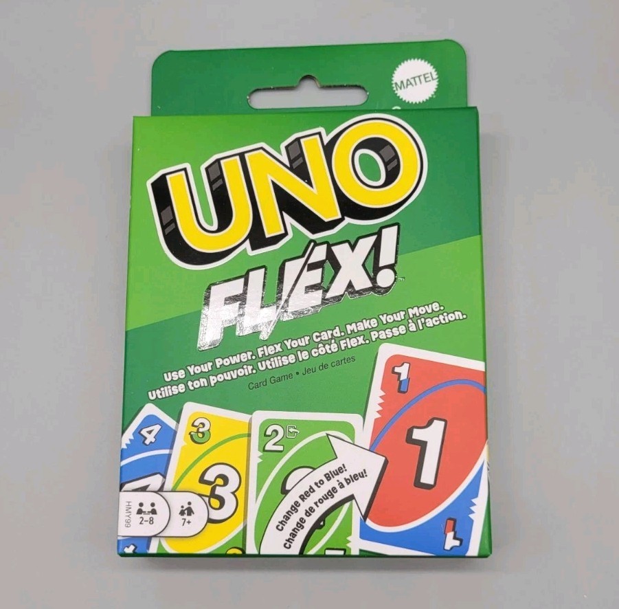 3 Mattel UNO Variations - UNO Flip! - ONO 99 - UNO Flex