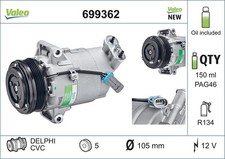 KOMPRESSOR KLIMAANLAGE VALEO 699362 FÜR OPEL KLIMAKOMPRESSOR KLIMA KOMPRESSOR