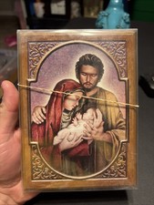 Holy Family Wall Art 5 1/2" x 7 1/2" Art Work Made In The USA, Brand New, Great