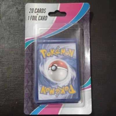 Pokemon 20 Pack Trading Cards + 1 Foil Card New Sealed