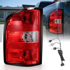 Left Tail Lights Assembly for Chevy Silverado 1500 2500HD 3500HD 2007-2013 Rear