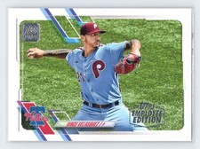 2021 Topps #653 Vince Velasquez Employee Edition