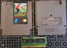 GOLF - Nintendo NES game cart ONLY -  AUTHENTIC - TESTED/WORKING