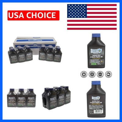 Efficient 2-Cycle Engine Oil, 6.4 oz Bottles (24 Pack) for Cleaner Engine Runs