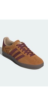 Size 11 - Adidas Gazelle Indoor Craft Ochre Shadow Red