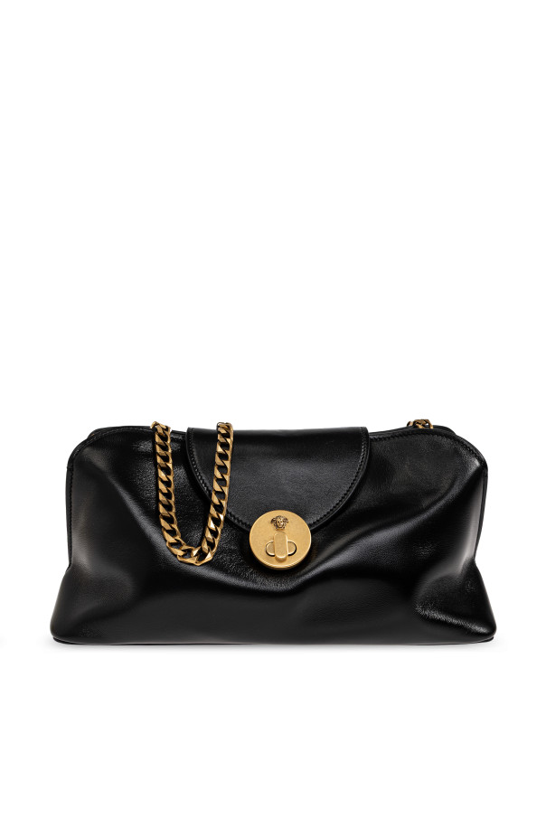 Versace - Women - Leather bag - Black