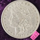 🔥NO RESERVE🔥NICE XF-AU 👀🔥1879 Morgan Silver Dollar 🚚⚡️FAST SHIPPING 1167