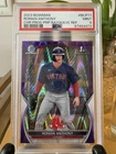 Roman Anthony 2023 1st Bowman Chrome Prospects Purple Raywave Refractor /250