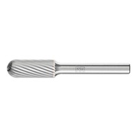 Pferd Tools Hartmetall FräSstift Walzenrund Wrc Ø 10X25 Mm Schaft-Ø 6 Mm Z3