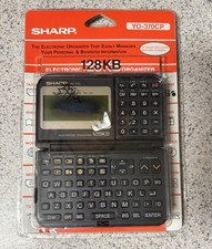 Vintage Sharp YO-370CP Electronic Organizer 128KB PDA Calculator Sealed
