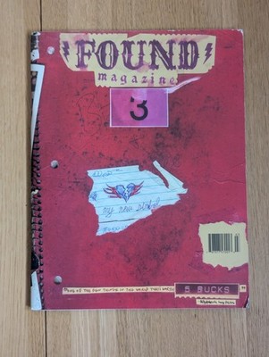Found Magazine 3 by Davy Rothbart Paperback