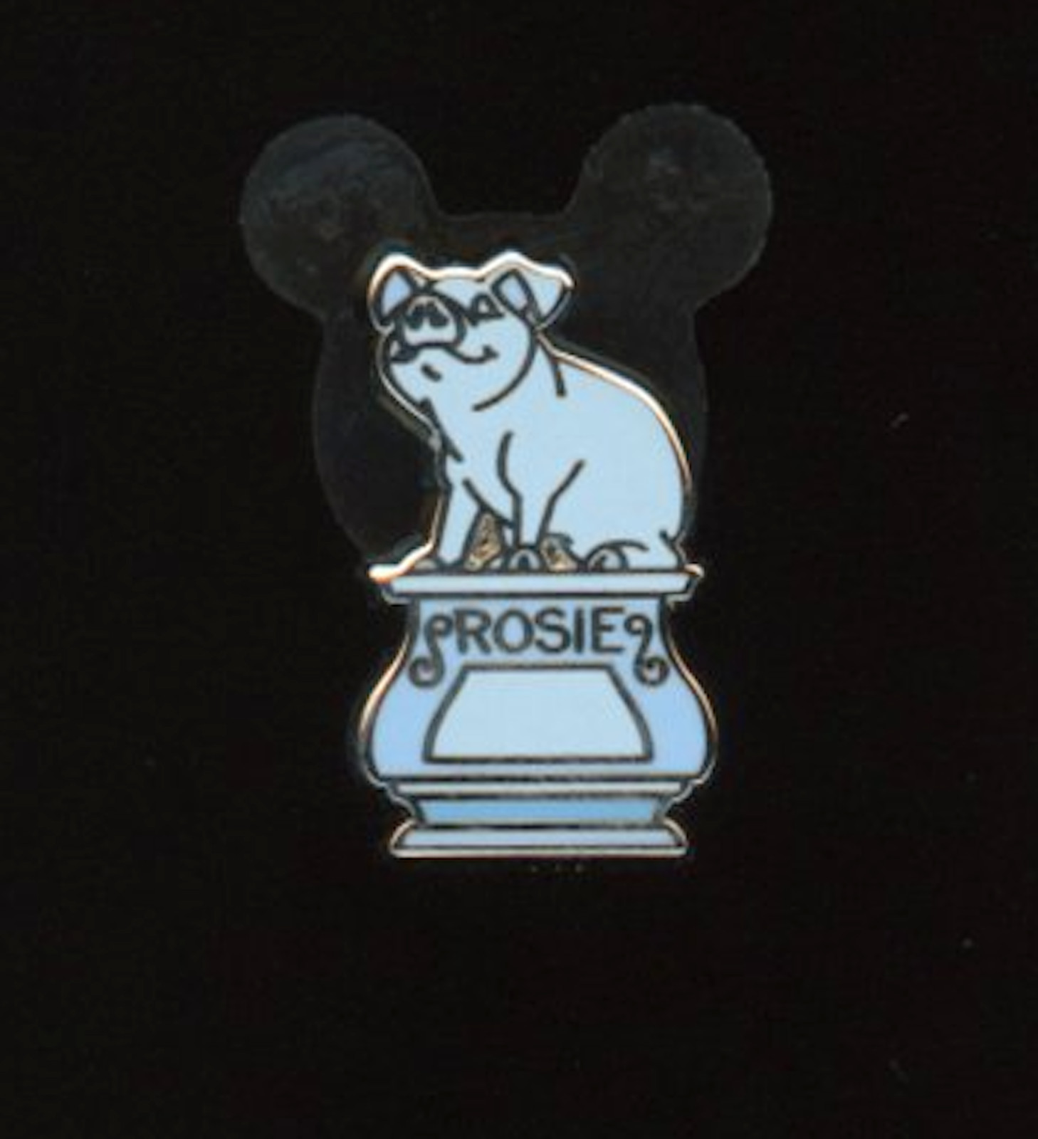 D23 2024 WDI MOG Haunted Mansion Tiny Mystery Rosie Pig Grave LE 450 Disney Pin