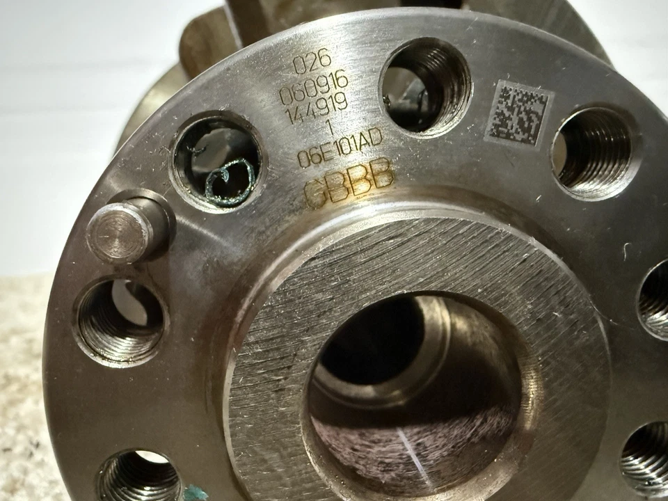 Cigüeñal motor Audi Sq5 2012-2017 3,0 L TFSI 106 k millas manivela OEM Foto 4 de 4