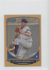 2013 Bowman Chrome Minis Gold Refractor 24/50 Casey Meisner #152 2d8
