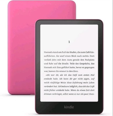 Amazon Kindle Paperwhite 12 Generation | 7-Zoll, 16 GB, mit Werbung, Rosa | NEU